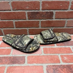 RealTree Camouflage Adjustable Strap Slide Sandals Men’s Size L  (11-12)